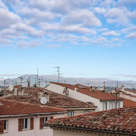 Vieil - La Clef Des Remparts 2bdr & 2 Bth With Balcony Lägenhet Antibes